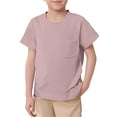 thumbnail image 1 of Kids Boys Tshirt Comfortable Short Sleeve Shirts Boys Light Pink T-Shirts Toddler Tee Shirts 4T Boy Pajamas, 1 of 4