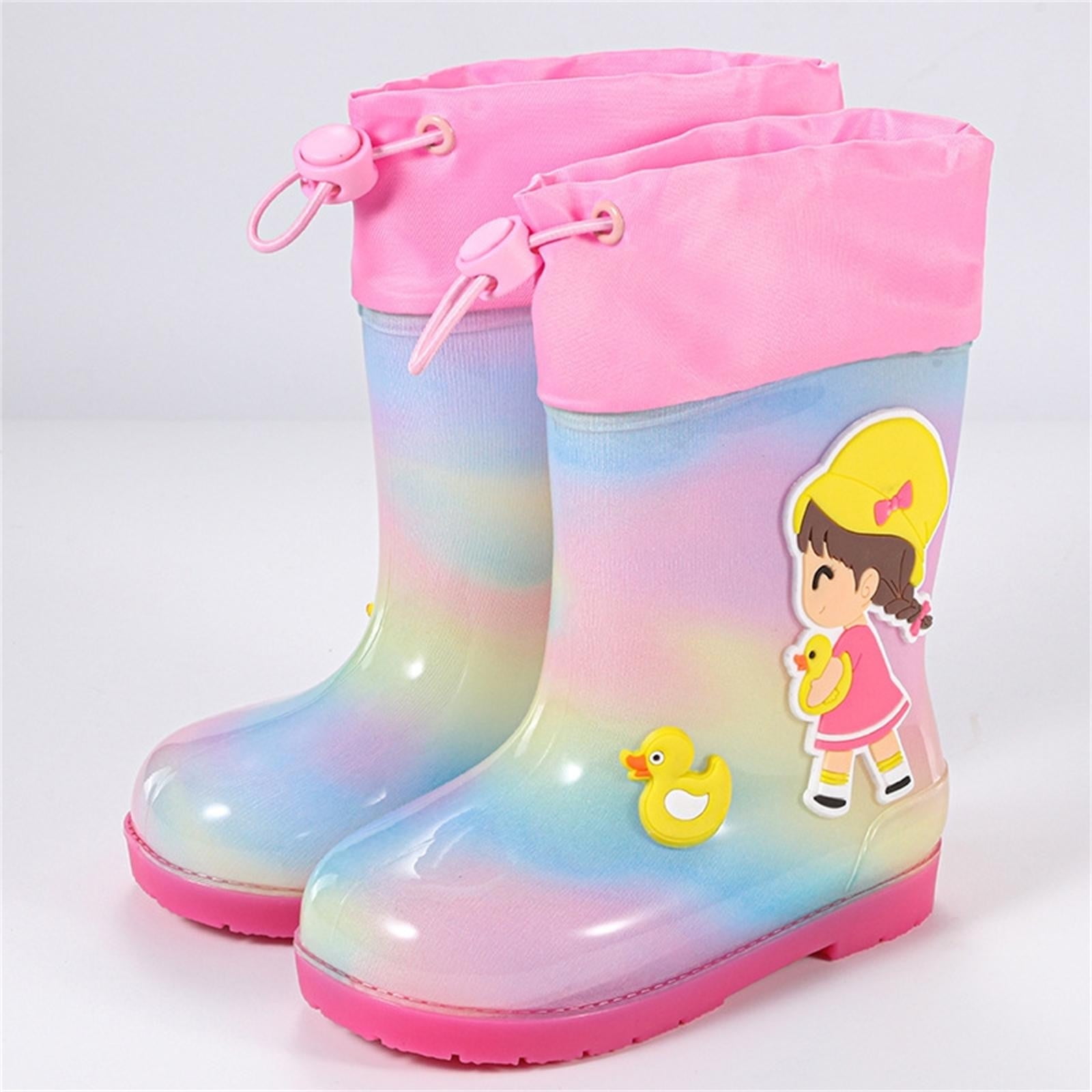 Kids Shoes Girls For Girls Boots Rain Boots Girls Cartoon, Shoe Covers