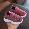 thumbnail image 1 of Kids Shoes, Kids Sneakers, Basketball Shoes, Shoes for Kids, Girl School Shoes, Baby Toddler Walking Socks Non-Slip Breathable Unisex Casual Sneakers, Red US-3Y/EU-32, 1 of 5