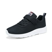 Kids Shoes - Kids Sports Shoes Boys Girls Running Walking Sneakers Lightweight Breathable Comfortable Footwear for Toddler/Little/Big Kid Versatile - Kids Sneakers,ColorBlack,Size34