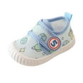 thumbnail image 1 of Kids Shoes Size 16 For 3 Months-6 Months Children And Boy Sandals Sandals Open Toe Casual Summer Non Rubbe Toddler Sneakers Blue, 1 of 5
