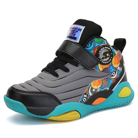 Kids Shoes Toddler Boys Girls Athletic Tennis Walking Shoes Running Sports Strap Sneakers for Toddler/Little Kid/Big Kid