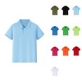 thumbnail image 1 of Kids Short Sleeve Pique Polo Shirt – Button Closure, Collared Neckline, Soft Comfortable Stretch Fabric for Boys & Girls – Ideal for Golf & School Uniforms, 1 of 7