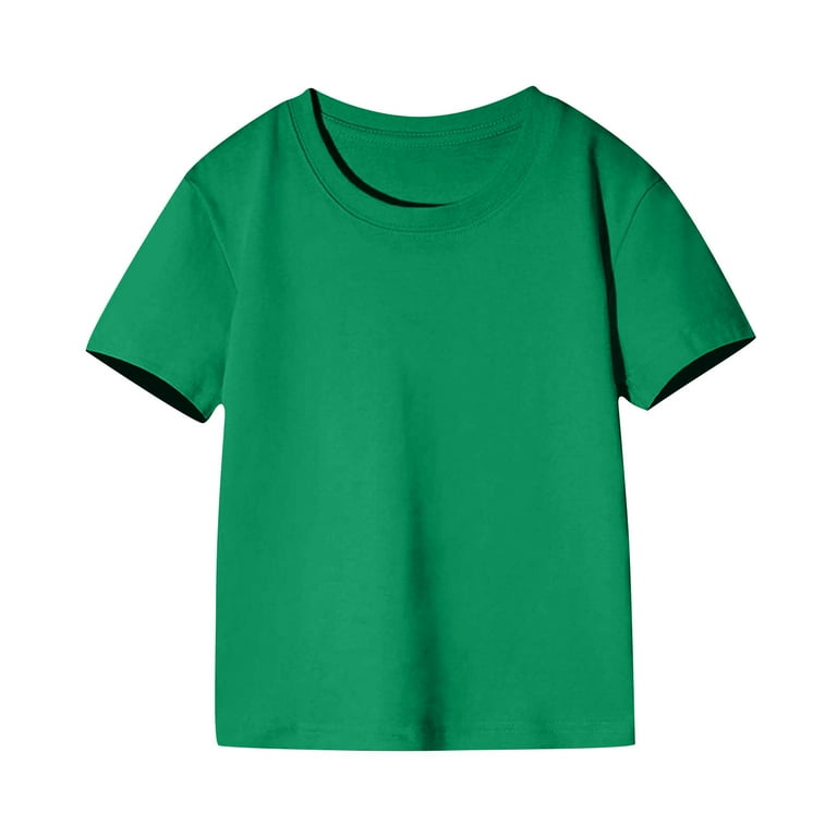 Girls solid color shirts hotsell