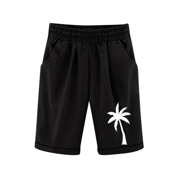 Kids Shorts Boys 6-7 High Waisted Drawstring Toddler Pull on Jogger Short Soft and Breathable Beach Cargo Pants Shorts Summer Playwear,Black,130(7-8 Years)