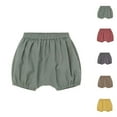 thumbnail image 1 of Kids Shorts Boys Boys Fashion Toddler Children Cute Baby Girls Boys Solid Shorts Pants Leggings, 1 of 3
