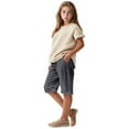 thumbnail image 1 of Kids Shorts Boys Elastic Waist Drawstring Jogger Boys Summer Outfits Baby Girl 6-7 Years, 1 of 5