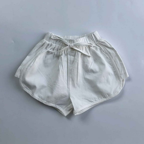 Kids Shorts Casual Loose Fit Elastic Shorts Girl Summer Outfits 4-5 Years Girl Clothes Girls Clothes