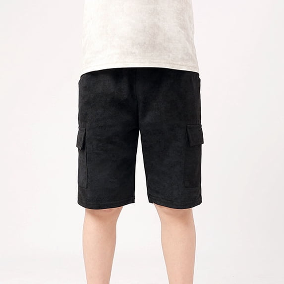 Kids Shorts Comfortable Black Shorts Elastic Girls Summer 3-4 Years