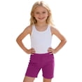 thumbnail image 1 of Kids Shorts Girls Girls Solid Toddler Shorts Dance Leggings Layering Underwear Soft Breathable Playwear Red 9 Months-12 Months, 1 of 6
