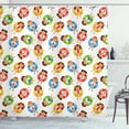 thumbnail image 1 of Ambesonne Summer Shower Curtain, in Pool Summer, 69"Wx84"L, Multicolor, 1 of 3