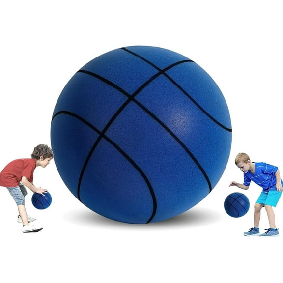 Kids Silent Basketball Dribbling Indoor, Dribble Dream Silent Basketball, Foam Basketball Indoor Training Quiet Ball Gift for Youth Kids, 8.3in