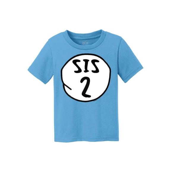 Kids Sis 2 Thing Short-Sleeve T-Shirt - Turquoise - L
