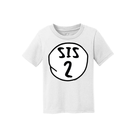 Kids Sis 2 Thing Short-Sleeve T-Shirt - White - M