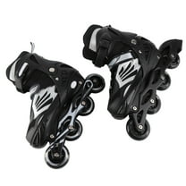 Kids Skate Shoes For Kids Adjustable Illuminating Inline Skates With Light Up Wheels For Kids And Youth Girls Boys Inline Skates