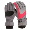 thumbnail image 1 of Kids Ski Gloves for Outdoor Sports4-16 Years Toddler Girls Boys Snow Gloves Kids Ski Winter Gloves Windproof Children Warm Gloves on Clearance, 1 of 8