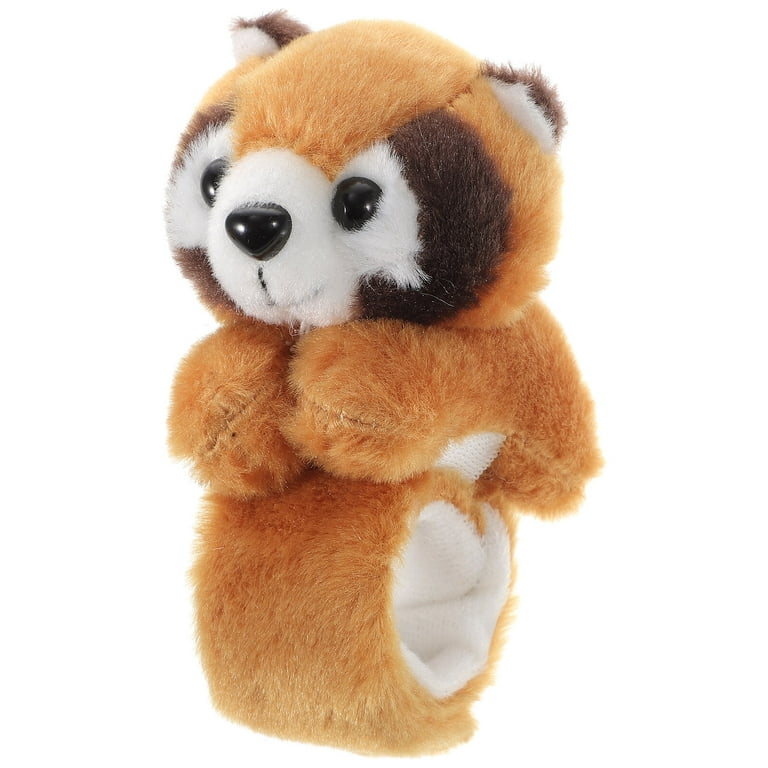 Kids Slap Bracelet Plush Raccoon Slap Stuffed Animal Wristband Slap Band  Party Favor 