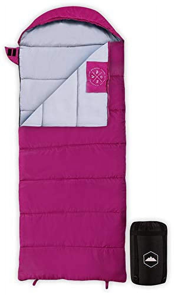Axolotl Colorful Cats 3 Season Sleeping Bag - Lightweight, Waterproof For Kids & Teens Camping
