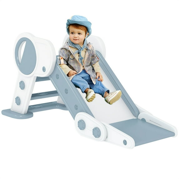 Kids Slide for Indoor and Outdoor, Freestanding Slide for Toddler Playground Slipping Slide Climber Toy Playset