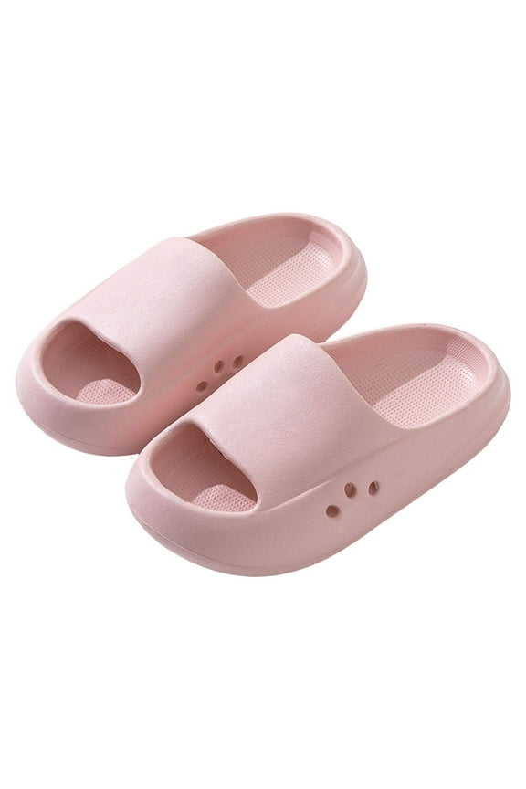 Kids Slides for Backyard Cloud Slides for Kids,Boys Girls Shower Slippers Bathroom Pool Sandals,Toddler Home House Open Toe Comfy Thick Sole Slippers,Summer Non-Slip Beach Shoes