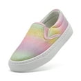 thumbnail image 1 of Kids Slip On Sneakers Girls Boys Glitter Shoes Low Top Toddler Canvas Casual Shoes Comfortable Sequins Walking Shoes, 1 of 6