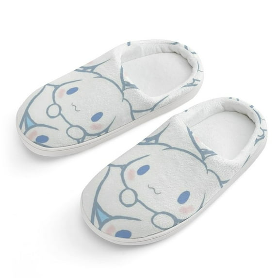 Kids Slippers Cinnamoroll House Slippers Warm Soft Plush Slipper Anti-Slip Winter Fluffy House Shoes for Boys Girls