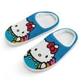 thumbnail image 1 of Kids Slippers Hello Kitty House Slippers Warm Soft Plush Slipper Anti-Slip Winter Fluffy House Shoes for Boys Girls, 1 of 7