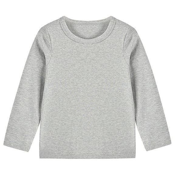 Kids Slouchy Soft Brushed Fleece Casual Basic Crewneck Sweatshirt for Boys or Girls 1-10 Years