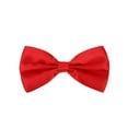 thumbnail image 1 of Kids Small Solid Color Adjustable Tuxedo Neck Bowtie Bow Tie, 1 of 2