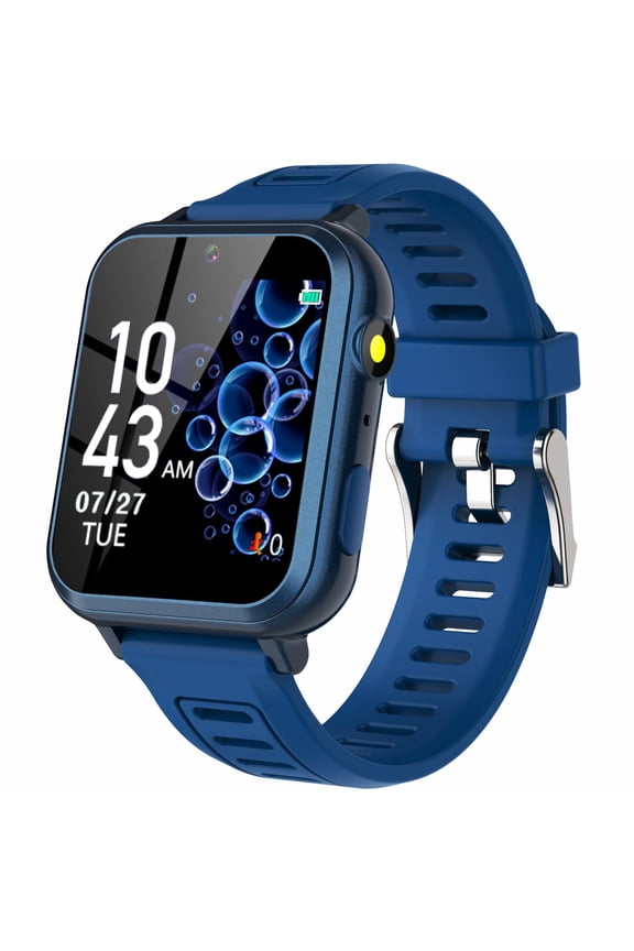Kids Smart Game Watch with 39 Games HD Touch Screen Video Camera Music Player Pedometer Flashlight Alarm Clock 12/24 hr, Gifts for 5-12 Year Olds Boys
