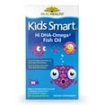 thumbnail image 1 of Kids Smart Hi DHA Omega-3 Fish Oil, Fruit Chewables, 30 Count, 1 of 11