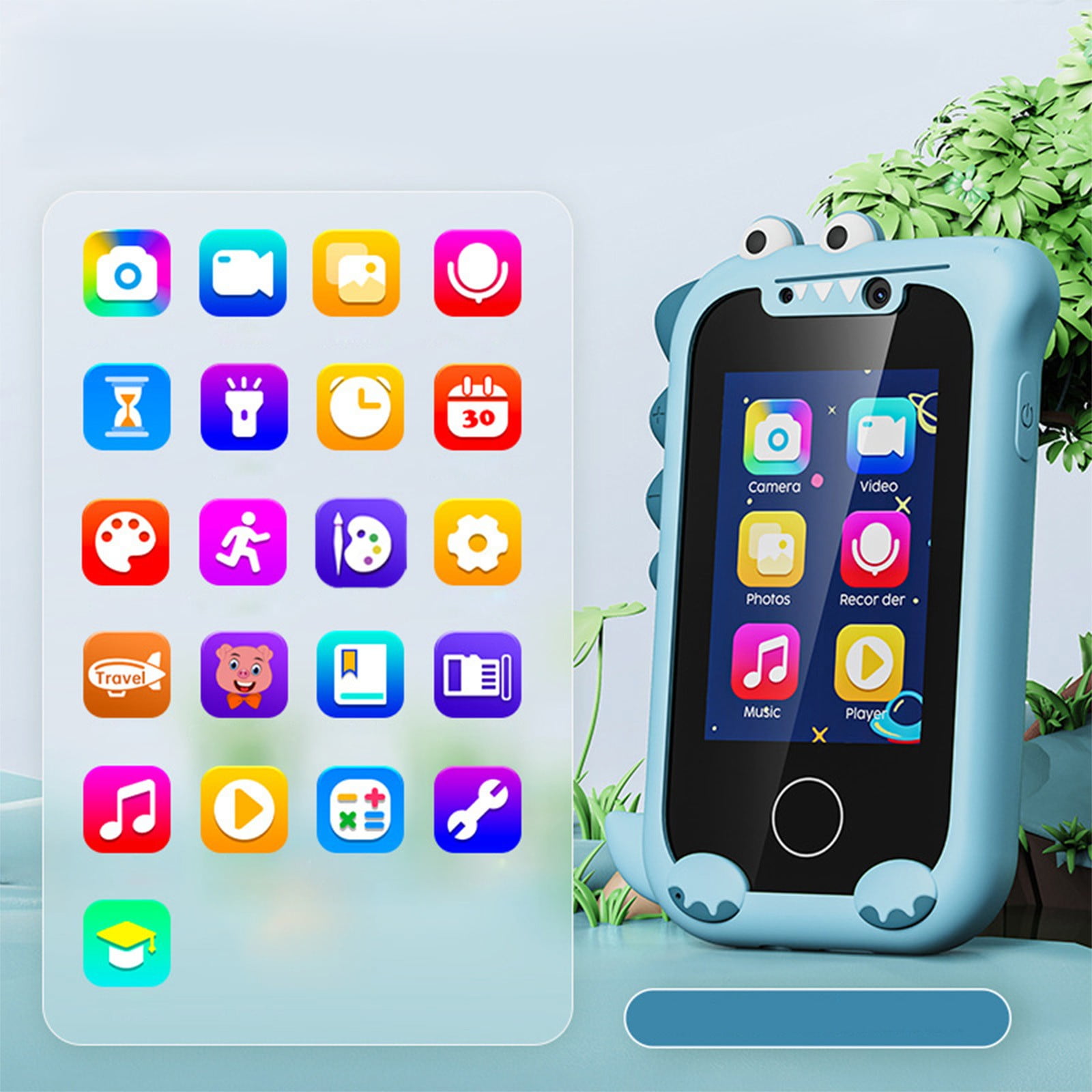 Kids Smart Phone For Boys Girls Gifts Toddler Christmas Birthday Gift For Age 3 10 Year Old Kids Cell Phone Toy With Touchscreen Dual Cameras Learning Music Player With 32 Gb Card
