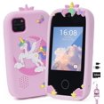 thumbnail image 1 of Inadays Kids Smart Phone for Girls Gifts - Toddler Christmas Birthday Gift for Age 3 4 5 6 7 8 Year Old, Kids Cell Phone Toy with Touchscreen, Dual Cameras, Learning,Mp3 Player,Games with 32 GB Card, 1 of 8