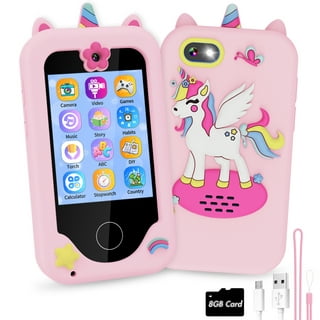 Weloille Kids Smart Phone Unicorns Gifts for Girls 6-8 Year Old