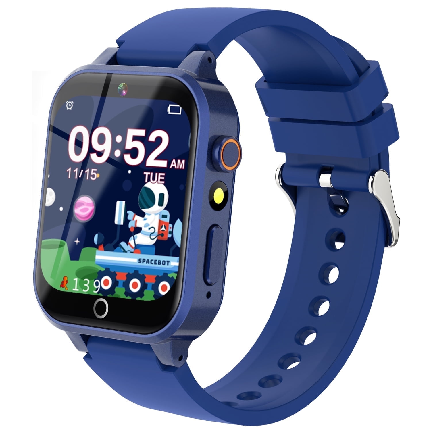 Kids Smart Watch for Boys 4 12 Years Old Birthday Gift Vakzovy Waterproof Educationals Smart Watch Dual Camera 24 Puzzle Games Music Player Toddler Watch Learning Toys Blue Shop Black Friday Deals for...