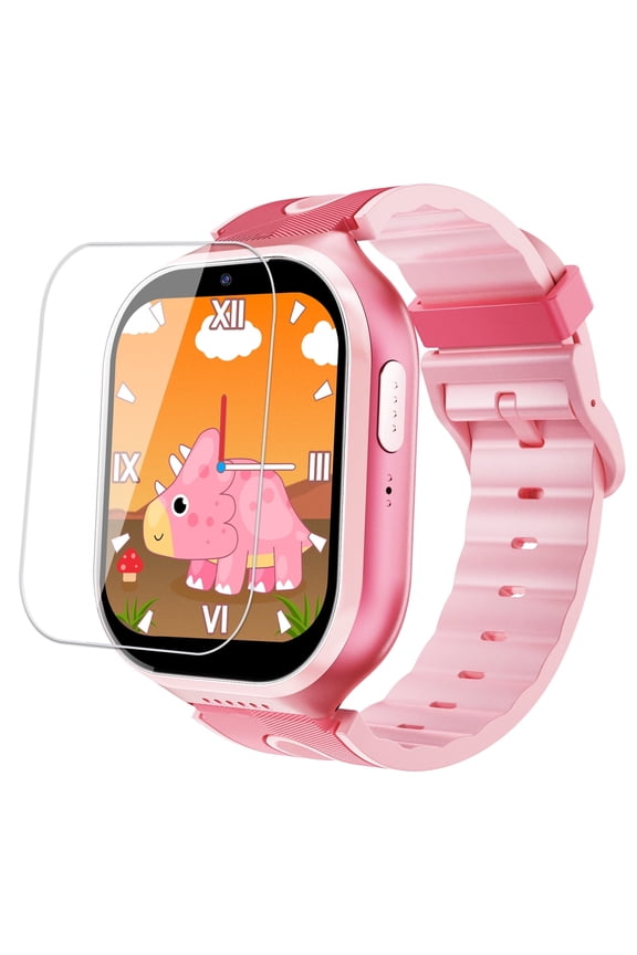 Kids Smart Watch for Boys Girls, 1.83"HD Smartwatch for Kids with Habit Tracker, 26 Games, Video Camera Music Player Pedometer Alarm Clock, Waterproof Smartwatches, Boys Girls Birthday Gift Pink