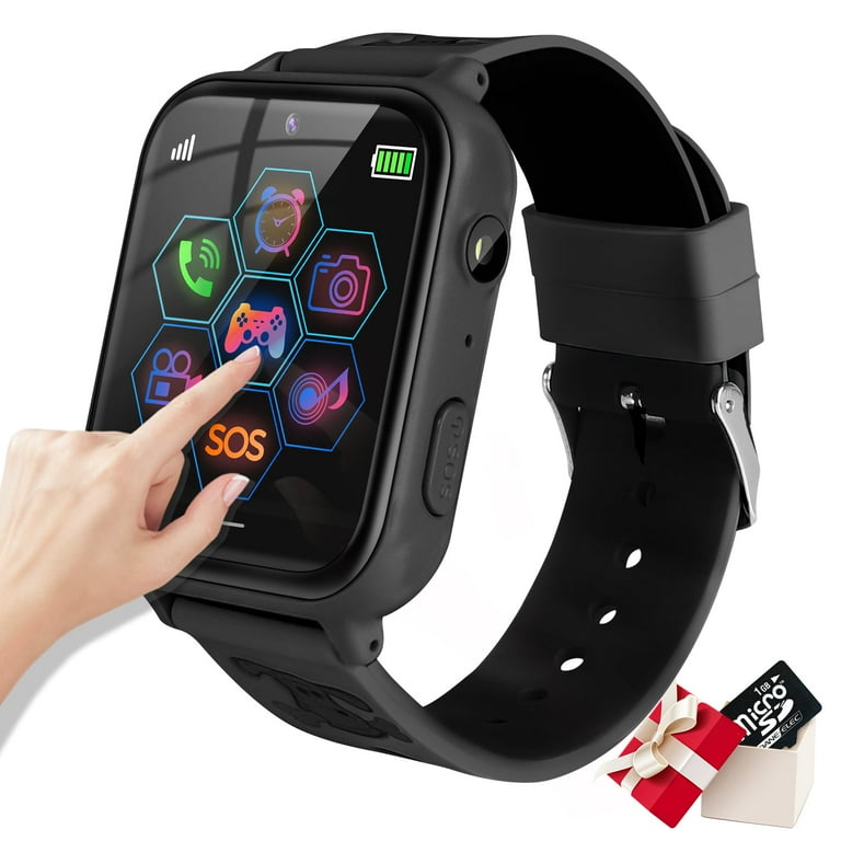 Kids Smart Watch with SIM, SOS Call, Games, Camera, Music Player