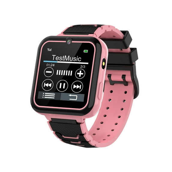 Kids Smart Watch with Games, Camera & Parental Controls - 1.3" HD Screen, Voice Chat, Alarm Clock, Music Player, Flashlight, Water-Resistant, 400mAh Battery, Call Function, Habit Tracker