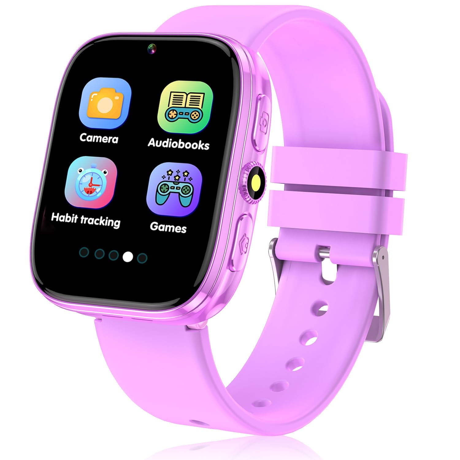 Smart Electronic Watch for Kids Age 4 12 HD Touch Screen 24 Games Camera Music Player Pedometer Flashlight Walmart