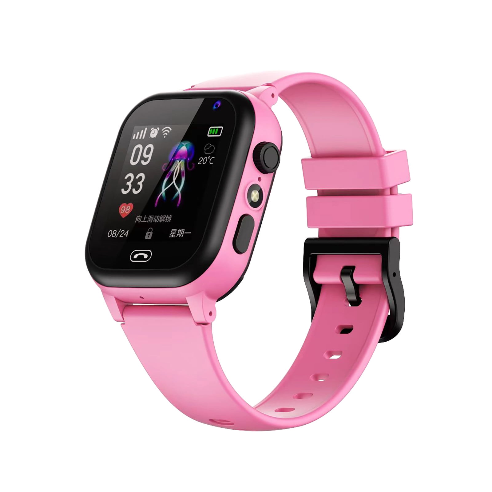 Kids Smart Watches Kids Waterproof Smart Watch Smart Watch for Kids Touchscreen Kids Watches with Video Alarm Camera Music Flashlight Calculator Learning Toys for Girls Boys 3-15 Years Old Birthday