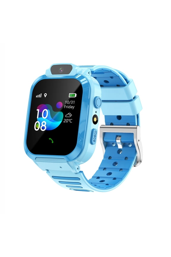 Kids Smartwatch with GPS Tracker, Two-Way Calling, Waterproof, Long Battery Life, Games, E-Book, Video, Touch Screen for Boys and Girls