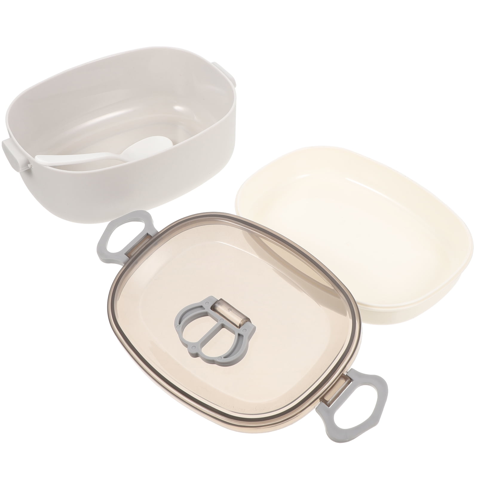 Kids Snack Container Divider Portable Aldult Heated Lunchbox for Adults