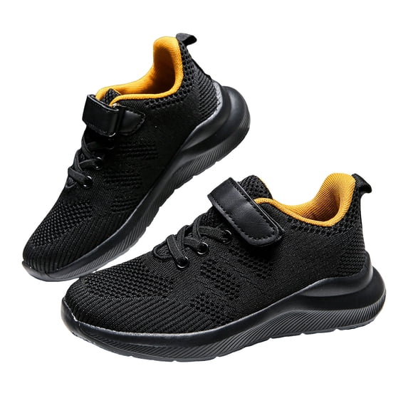Kids Sneakers Boys Girls Running Tennis Shoes Athletic Non Slip Hiking Walking Shoes Toddler Lightweight Breathable Sport Sneakers