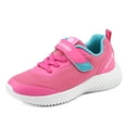 thumbnail image 1 of Kids Sneakers Girls Boys Running Shoes Outdoor Indoor Sports Athletic Shoes Dream Pairs CONTACT-K FUCHSIA Size 1, 1 of 5