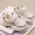 thumbnail image 1 of Kids Sneakers Girls Shoes Boys Quick Dry Breathable White Tennis Shoes Cushioned Non- Running Shoes Wide Toe Box School Uniform Golf Shoes for Tennis Running School Sports, 1 of 7