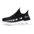 thumbnail image 1 of Kids Sneakers for Boys Girls Running Tennis Shoes Lightweight Breathable Sport Athletic for Little Kid/Big Kid Black White, 1 of 5