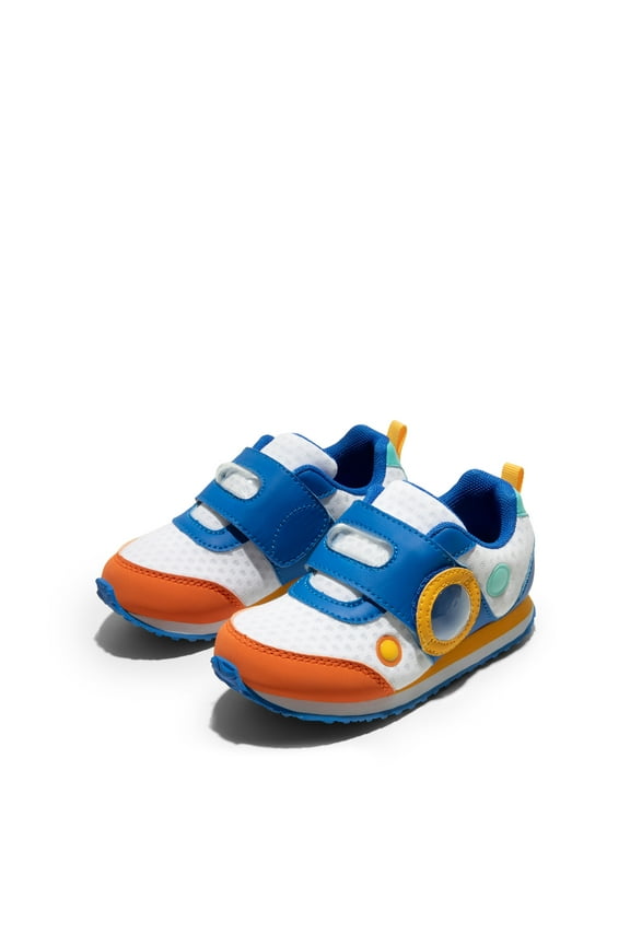 Kids Sneakers for Boys Running Shoes Lightweight Non-Slip Walking Shoes for Little Kids