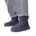 thumbnail image 1 of Kids Snow Boots Boys Girls Waterproof Thicken Warm Furry Lined Mid Calf Platform Winter Booties, 1 of 9