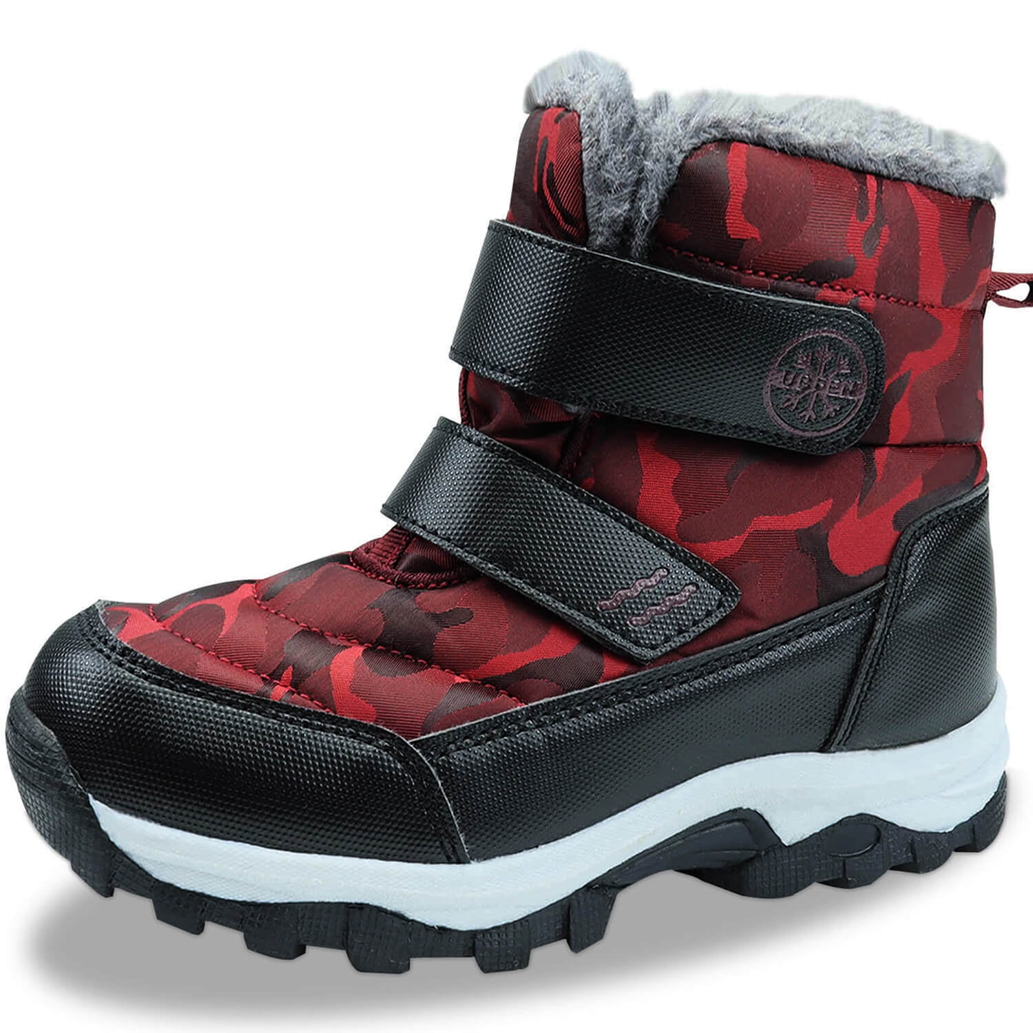 Kids Snow Boots Boys Girls Winter Warm Waterproof Outdoor Slip ...