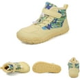 thumbnail image 1 of Kids Snow Boots Girls Toddler Winter Shoes Girls Barefoot Stylish Five Toe Cotton Shoes with Plush Lining High Top Hiking Boots for Girls Winter Barefoot Shoes for Toddler Boys, 1 of 12